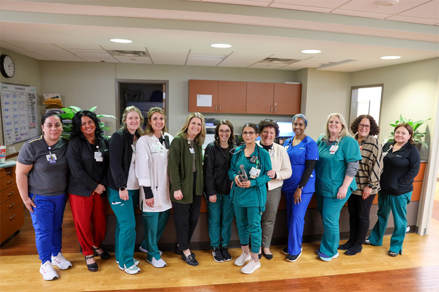 Sparrow nurse, Kishwar (Soni) Alam, and Team with DAISY Award - March 2024