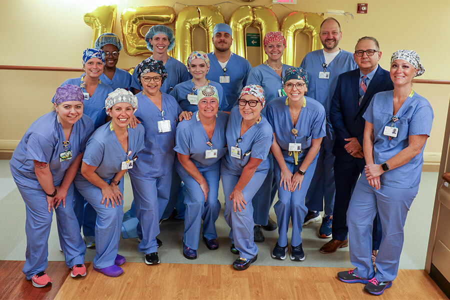 UM Health-Sparrow Lansing 15,000 Robotic Assisted Procedure Celebration