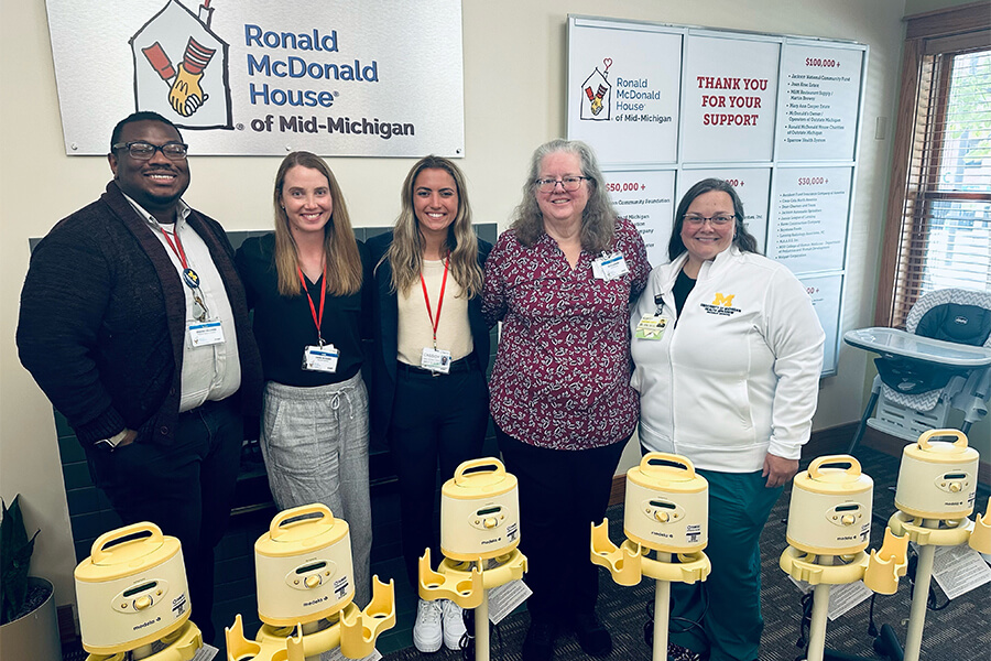 UM Health-Sparrow Ronald McDonald House Breast Pumps