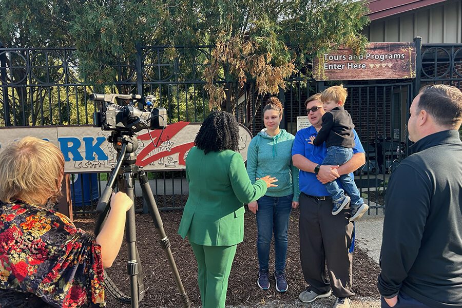 Potter Park Zoo - Kira Carter-Robertson & Family - October 2024