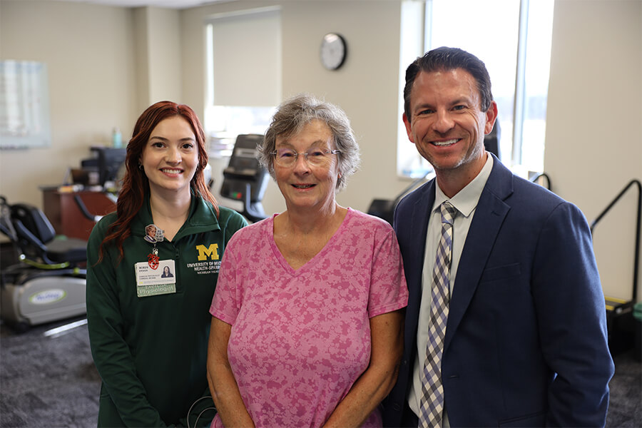 UM Health-Sparrow Ionia Cardiac Rehab - Julie Pung, Robin Erskin, and Chad Link, DO