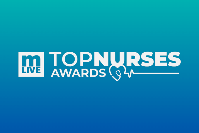 MLive Top Nurses Awards Logo - November 2024